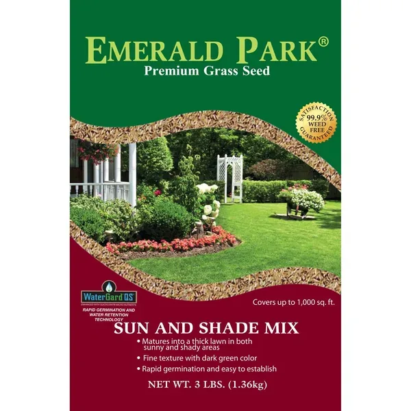 Emerald Park 3 lbs Sun & Shade (Keywords: Scotts Classic Grass Seed Turf Builder SC18225 SC17183 ) - Image 2