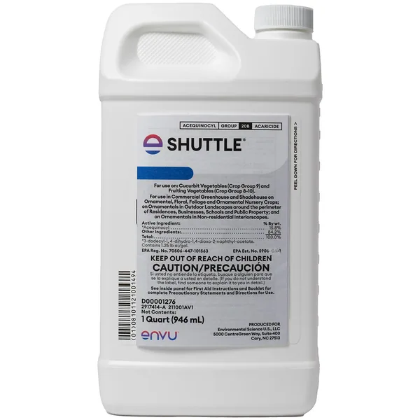 Envu Shuttle 1Qt ( Acequinocyl ) (Case of 8)
