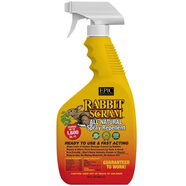 Epic 1gal Rabbit Scram Liquid Repellent Ready to Use
