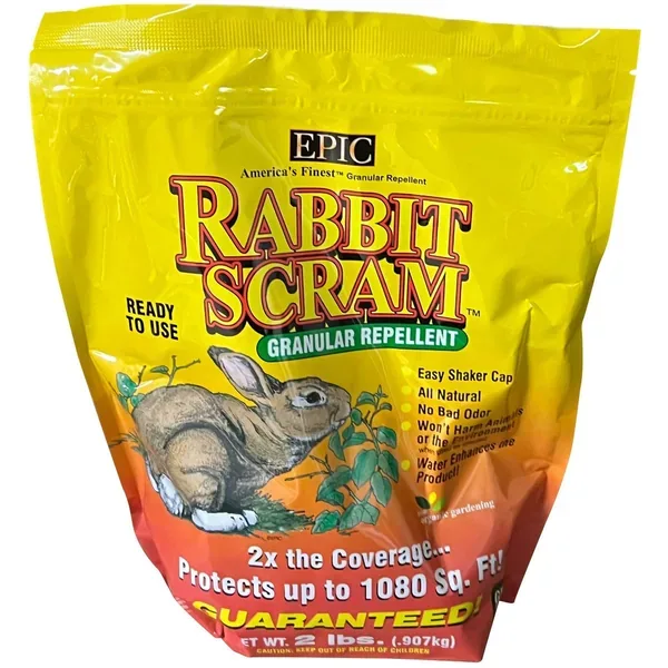 EPIC 2 lbs Rabbit Scram Repellent Granules Resealable Bag