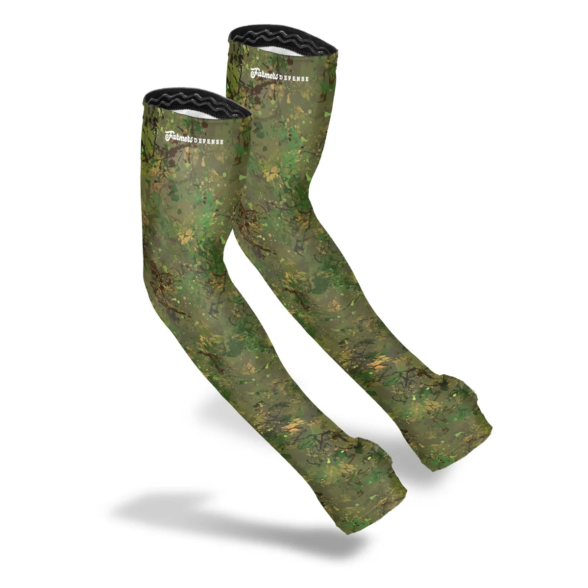 Farmers Defense / Protection Sleeves Green Brush Camo - Image 2
