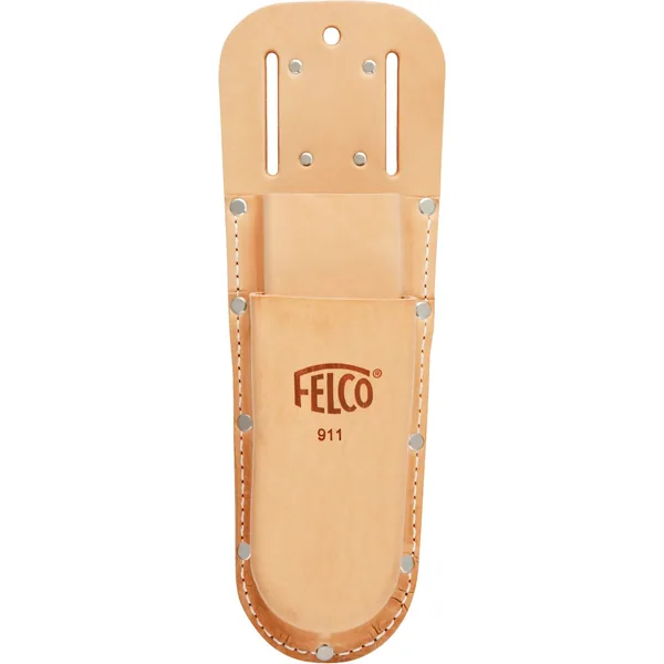 Felco 910 Leather Holster With Belt Loop & Clip Black