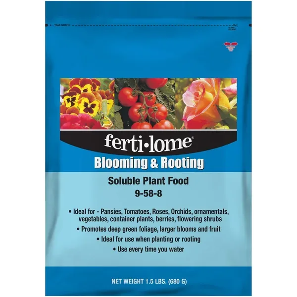 Fertilome 1.5 lbs Bloom & Root Sol Plant Food 9-58-8 - Image 2