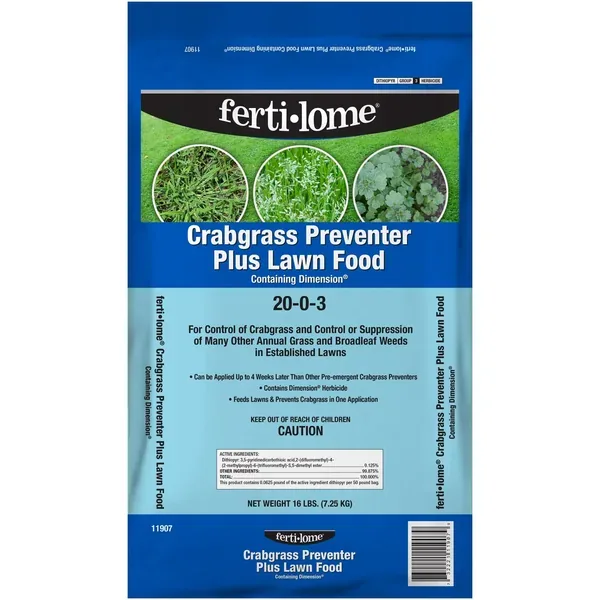 Fertilome 16 lbs Crabgrass Prevent & Lawn Food - Image 2