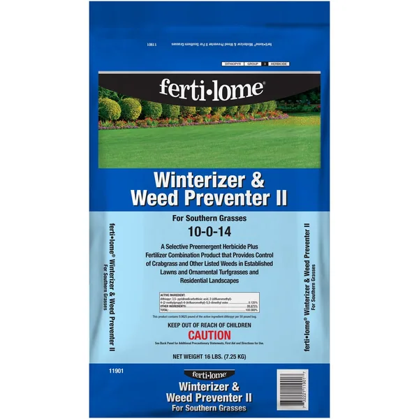 Fertilome 16 lbs Winterizer w/ Dimension 10-0-14