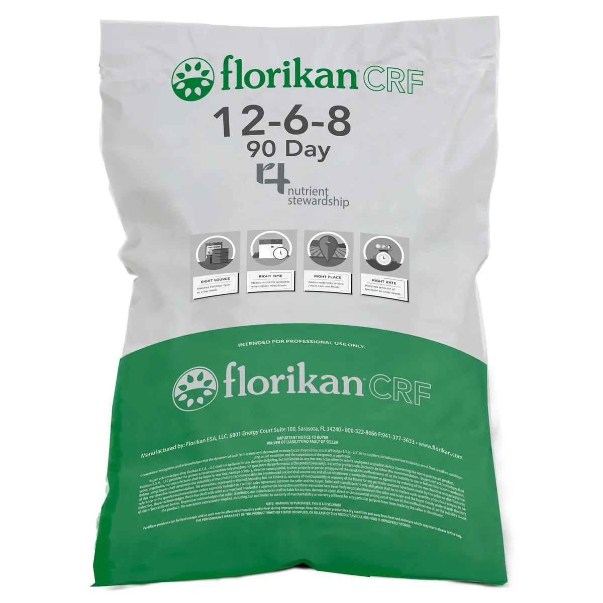 Florikan 12-6-8 90 Day NPK Pro w/GAL-XeOne 50Lb - Image 2