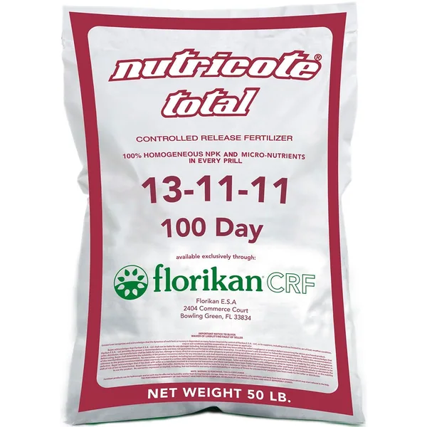 Florikan E.s.a. Florikan 13-11-11 100 Day Nutricote Total 50Lb