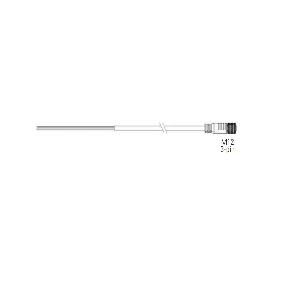 Fluence PSU2 DC Dimming Signal Cable, 5' ( 1524mm ), Pigtail to M12 Threaded Connector - Image 2