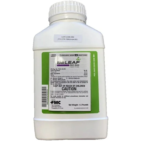 FMC Beleaf 50 SG 1.5lb ( Flonicamid ) — Case of 6