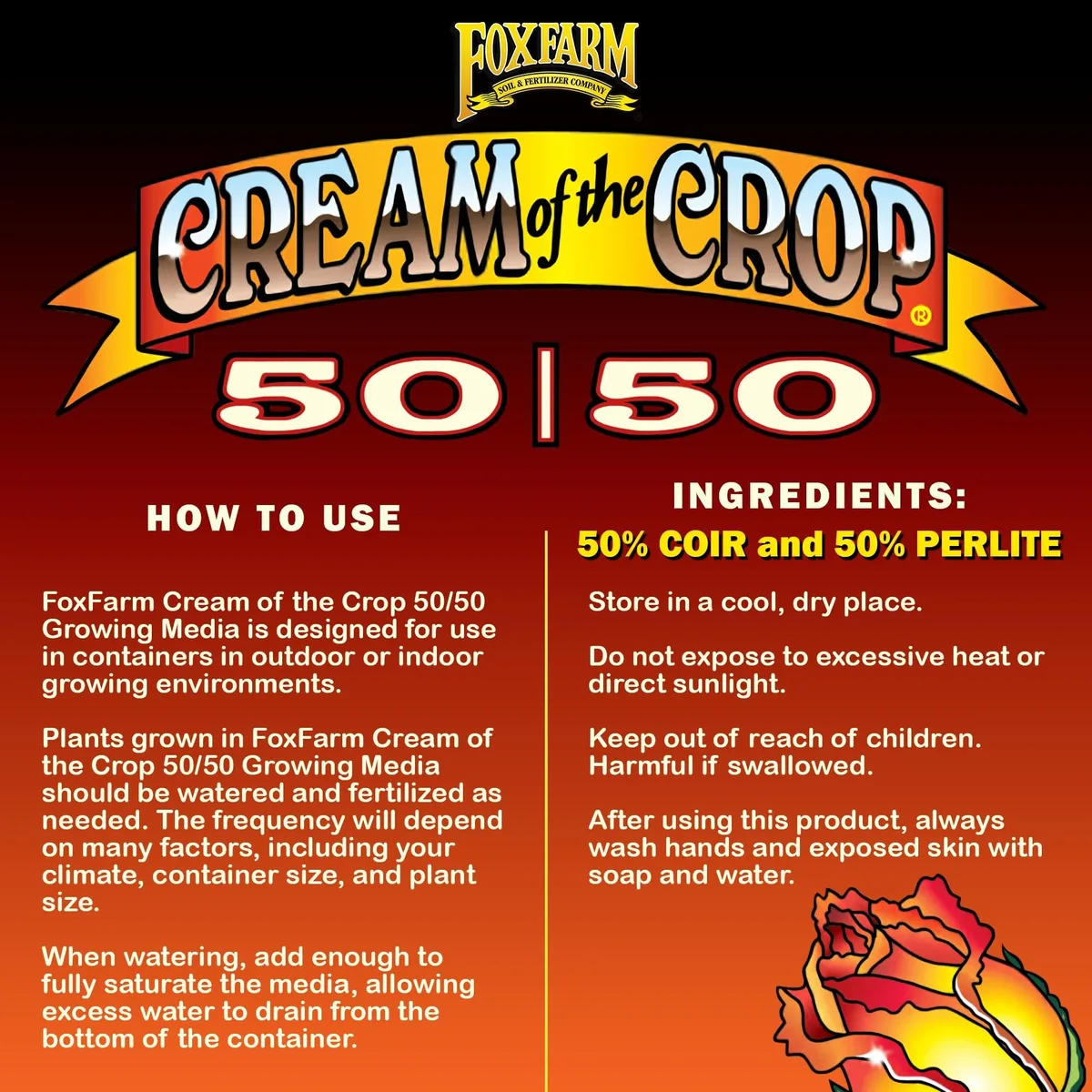 Fox Farms 2cf Cream of the Crop 50/50 | Toledo Indoor Garden