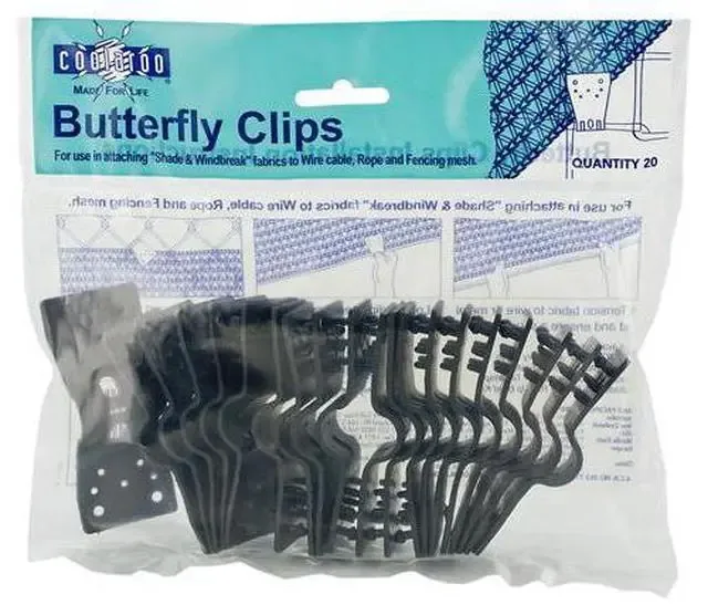 Gale Pac 20ct Butterfly Clips - Image 2