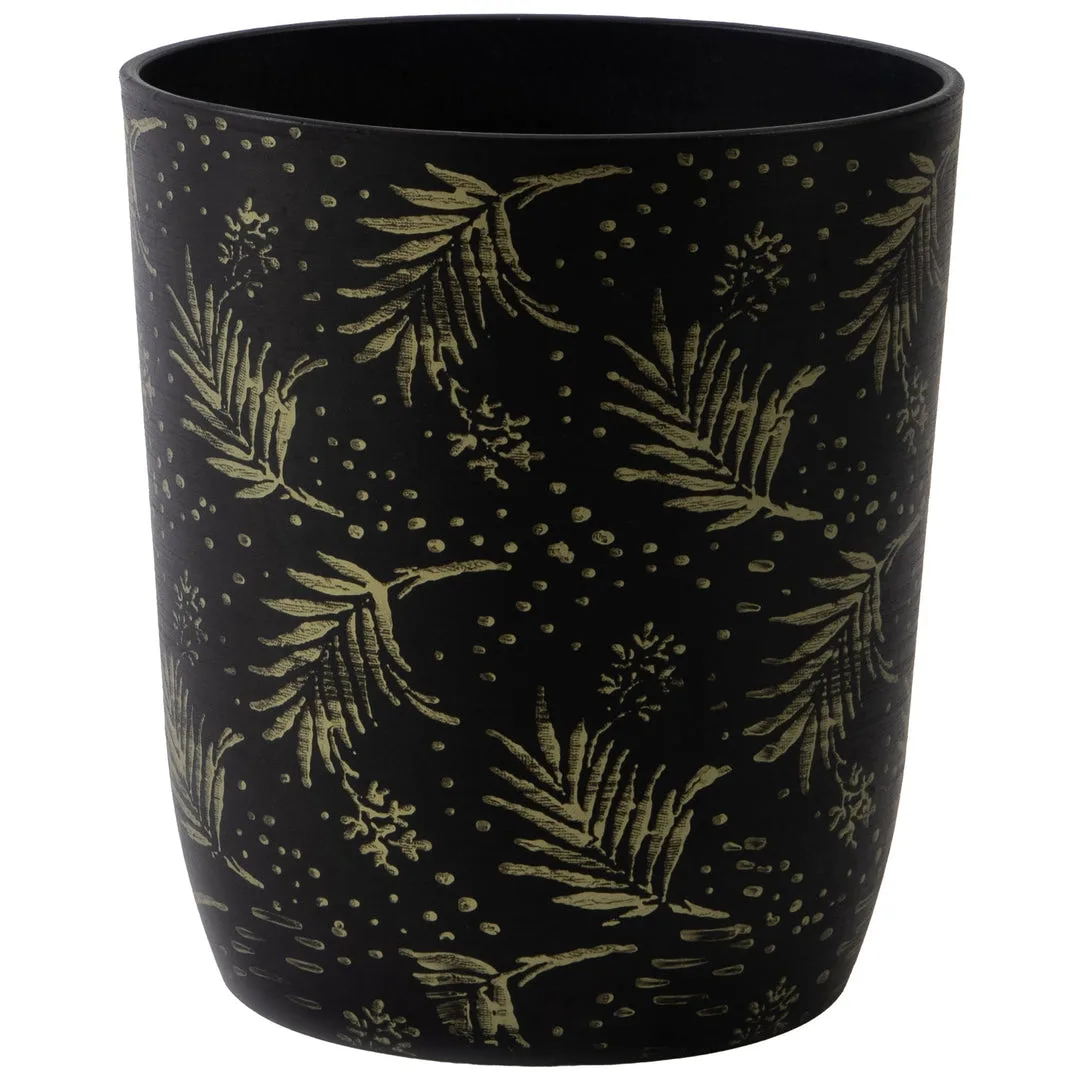 Gardener Select 12.2"x18.1" Mixed Stone Black Planter - Image 2