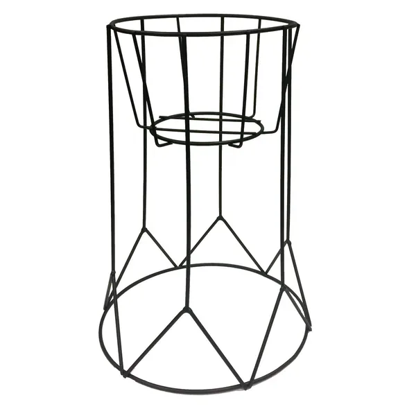 Gardener Select 13" Black Planter Stand For 6" Pot 13"hx9"w - Image 2