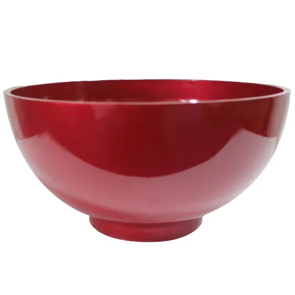 Gardener Select 13" Bowl Brick Shiny Rose Planter - Image 2