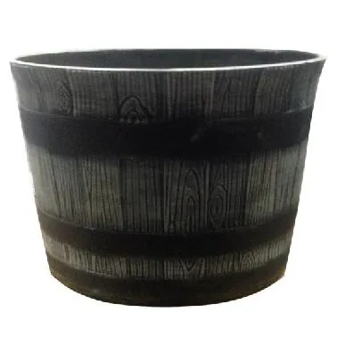 Gardener Select 14" Whiskey Brl Round Planter