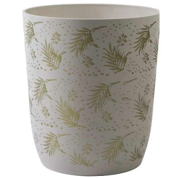 Gardener Select 15.35"x16.5" Mixed Stone White Planter - Image 2