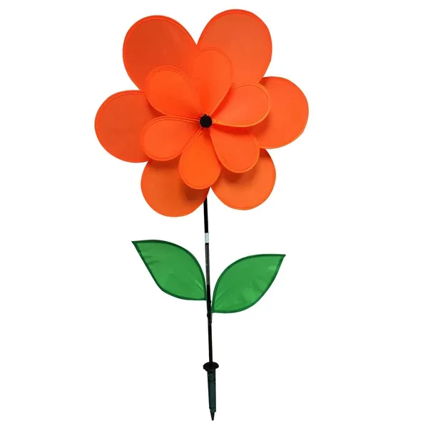 Gardener Select 18.89x42 12 Petal Pinwheel with Leaves - Image 2