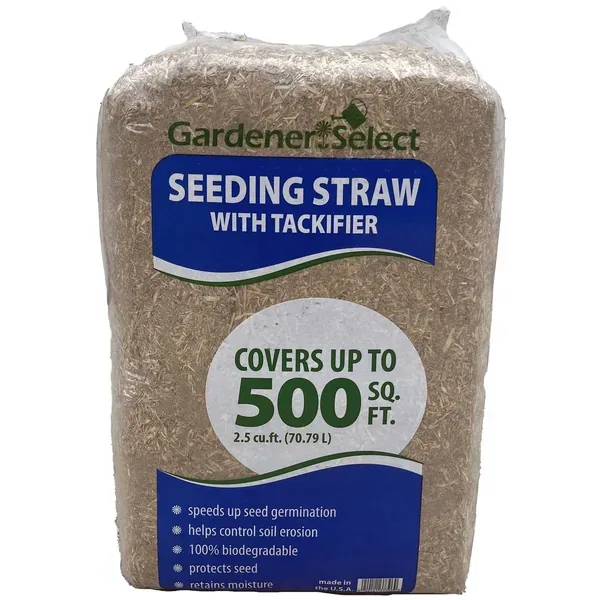 Gardener Select 2.5cf Seeding Straw with Tackifier - Image 2
