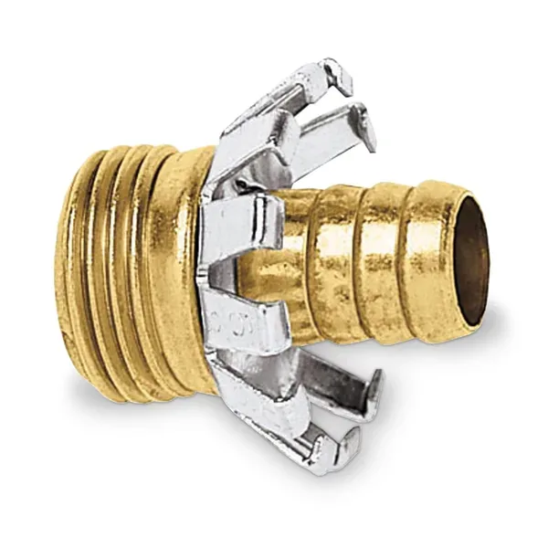 Gilmour Brass Coupling Male Coupling, 3/4" - Image 2