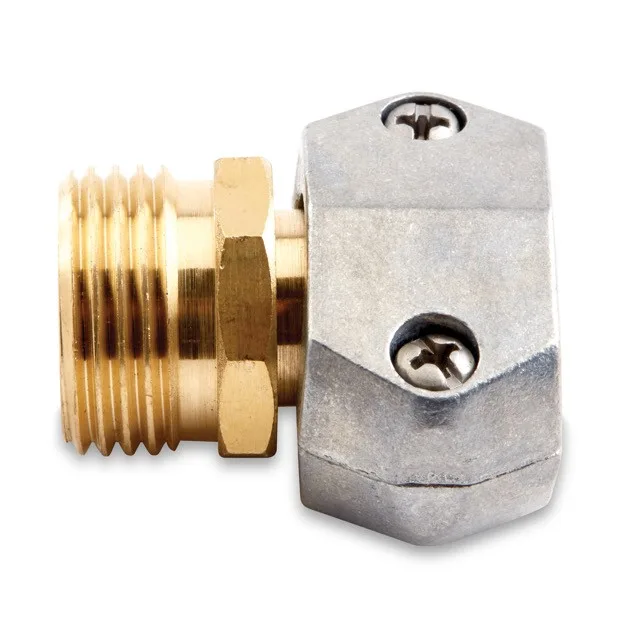 Gilmour Heavy Duty 5/8" Brass Male Clamp Coupling - Image 2