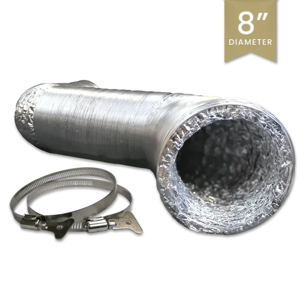 8" Premium Ducting - 25 feet