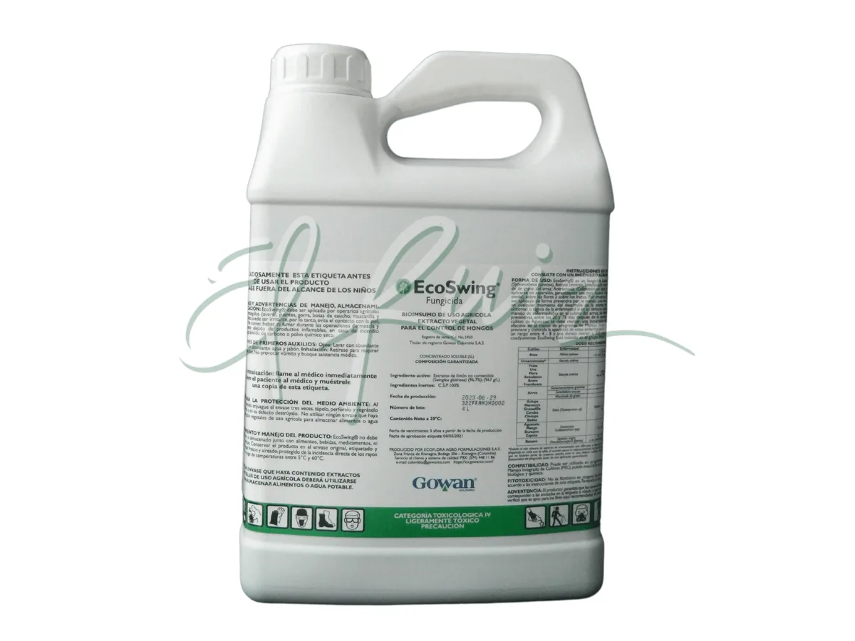 Gowan EcoSwing 32oz OMRI Biofungicide ( Swinglea glutinosa ) — Case of 6 - Image 2