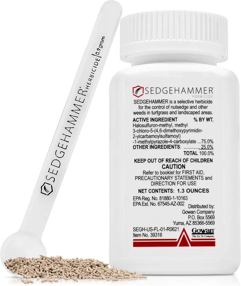 Gowan SedgeHammer 1.33oz ( halosulfuron-methyl ) — Case of 10 - Image 2