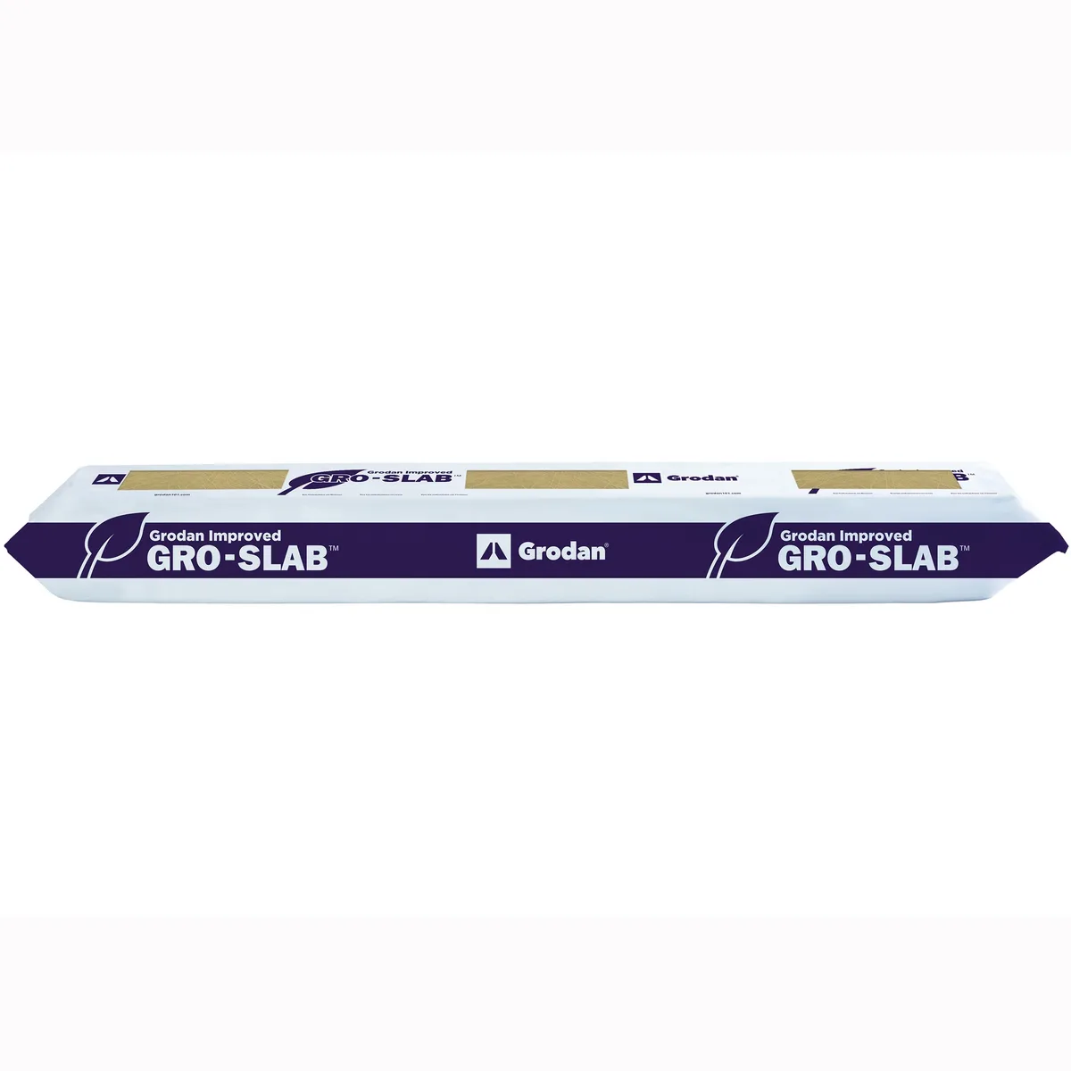 Grodan Improved Gro-Slab (36x8x3 w/ 3-10x10 pre-cut holes) - Bag — Case of 12 - Image 2