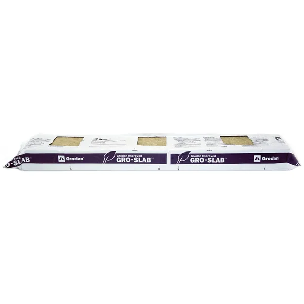 Grodan Improved Gro-Slab (36x8x3 w/ 3-10x10 pre-cut holes) - Bag — Case of 12
