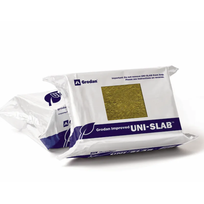 Grodan Improved Unislab - (9.5x8x4 w/ 1 - 4"x4" pre-cut hole) — Case of 16 - Image 2