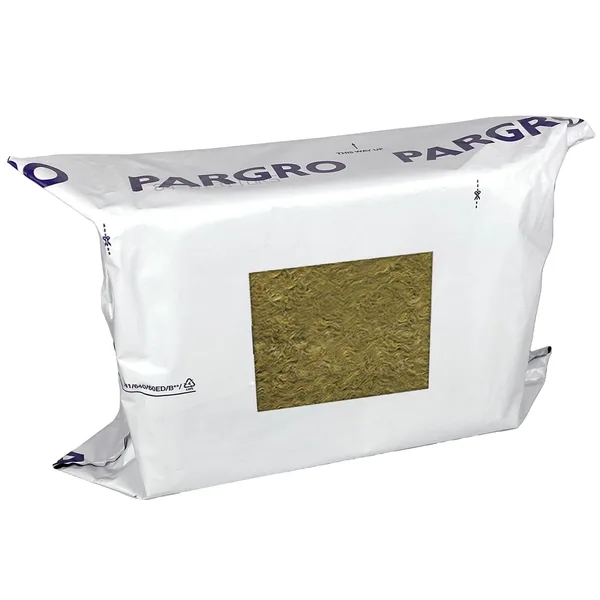 Grodan PARGRO 9.5x8x4 Single Slab Pre Cut Hole Carton