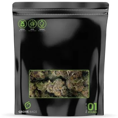 Grove Bags GRB 100pc Grovebag Original Pound Pouch 14" x 18.5" + 8" OBG (gusset)