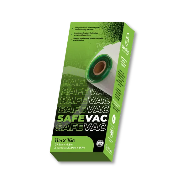SafeVac TerpLoc 11" Rolls, 11"x16' per Roll (Case of 20)