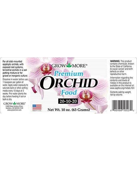Grow More Orchid Urea Free 20-10-20