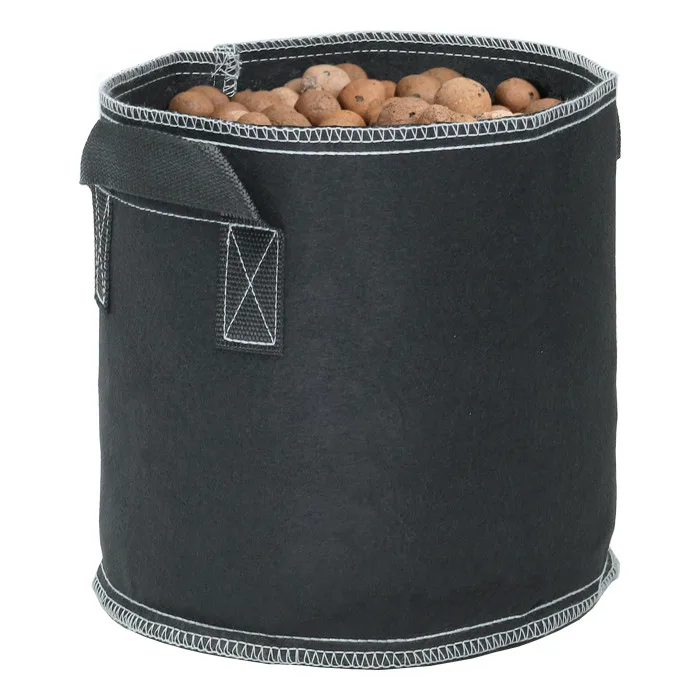 Grow1 Fabric Pot Black - Image 2