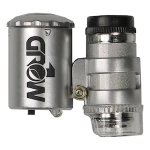 GROW1 LED Binocular Microscope 60x