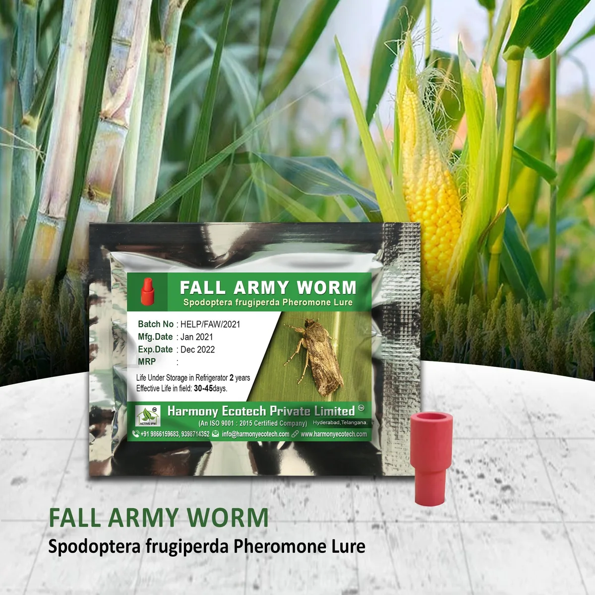 GROW1 Moth Pheromone Fall Armyworm Lure (3pcs/Pack) - Image 2