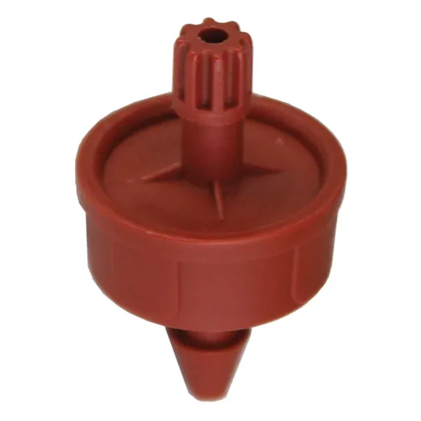 GROW1 Pressure Compensating Junior Dripper w/ LCNL 2.0GPH Red/Red (250pcs/Pack) - Image 2