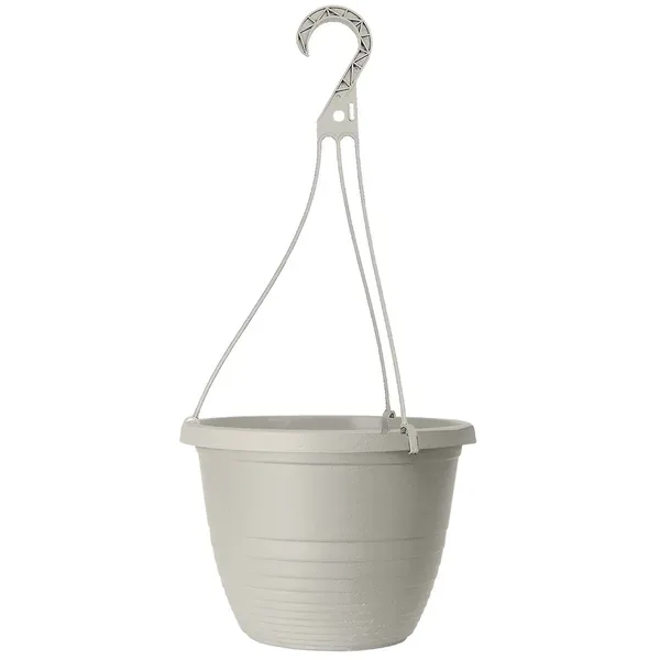 Grower Select 10.00 Everest Hanging Basket, With 18in Hanger, Green, 10.08in OD x 6.99in H, 1.5 Gallon (Case of 70) - Image 2