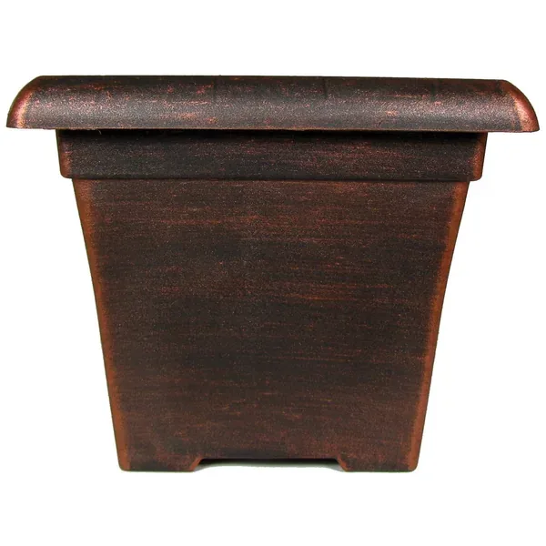 Grower Select 10.00 Square Sydney Pot Black / Copper — Case of 40 - Image 2