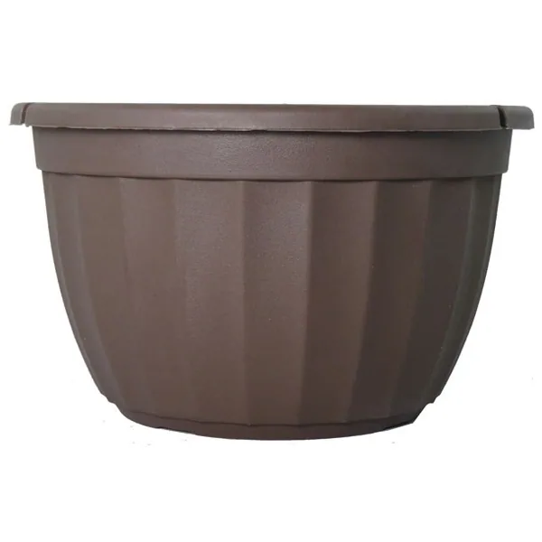 Grower Select 11.00 Serenity Hanging Basket Chocolate With Plastic 3 Strand Hanger