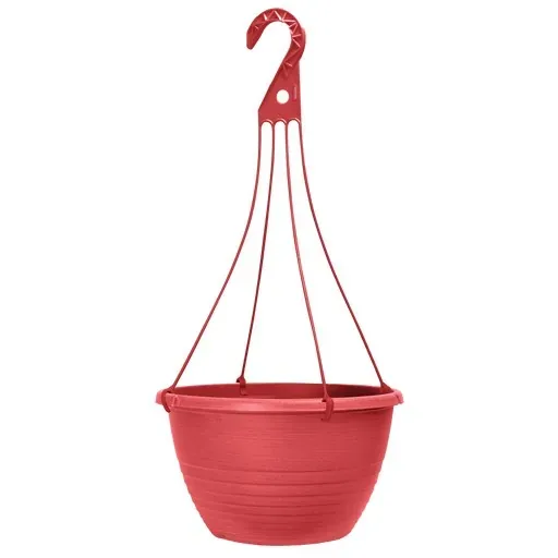 Grower Select 13.00 Everest Hanging Basket, Blush Red (Case of 64) - Image 2