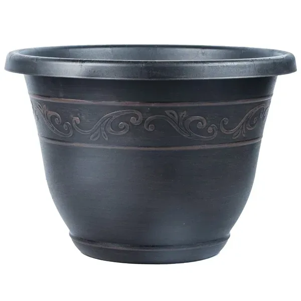 Grower Select 14.00 Kacey Planter Red Wash 18 Liter 4.76gal - 15.98in OD x 11.22in H (Case of 24) - Image 2