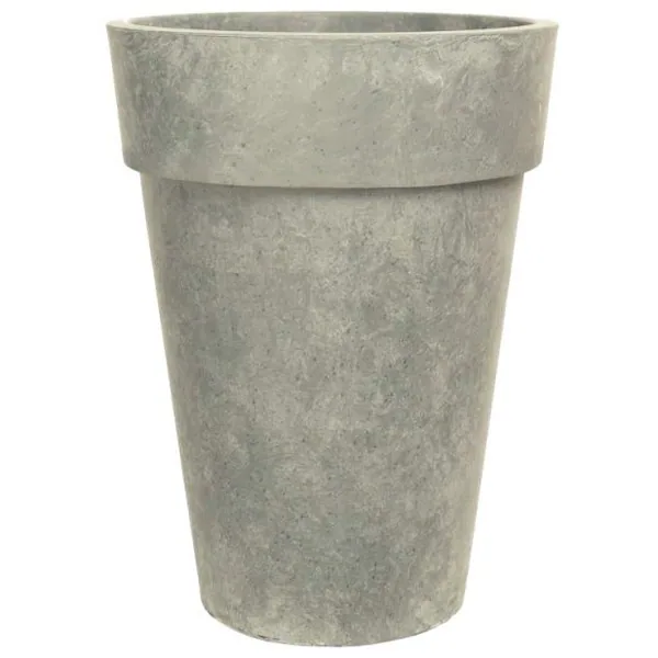 Grower Select 15.00 Euro Tall Planter Faux Concrete 9gal - 15in OD x 20in H (Case of 4)
