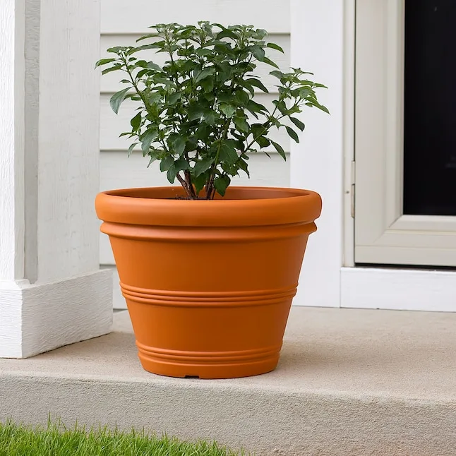 Grower Select 16.00 Roll Rim Pot Terra Cotta - Image 2