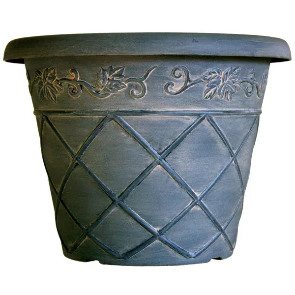 Grower Select 18.00 Lattice Pot Black / Cappuccino 7.45gal — Case of 15 - Image 2