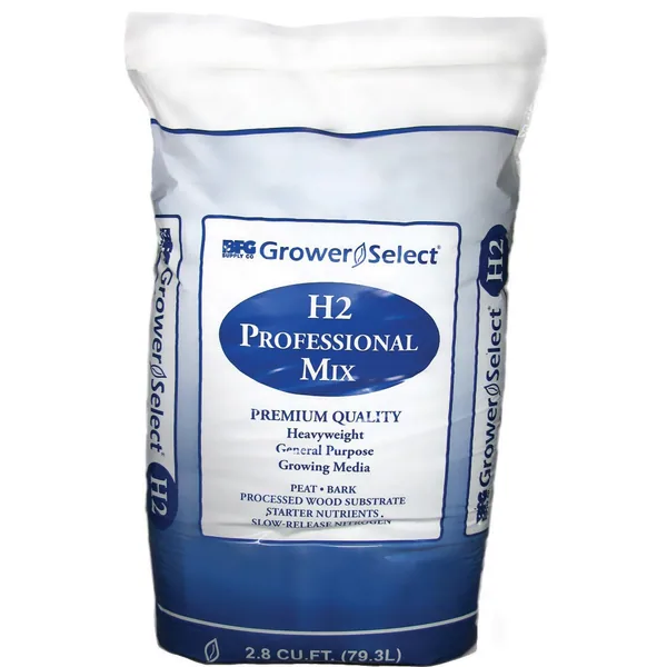 Grower Select H2 2.8cf Peat/ Bark Mix Northern