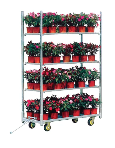 Grower Select GS 22x59 SLIDING SHELF CART SHELF ONLY 21.5" x 54.5": FITS 48-6520 CART