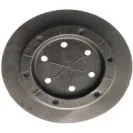 Grower Select Saucer Cap Dish for Twist Hanging Basket Black — Case of 400