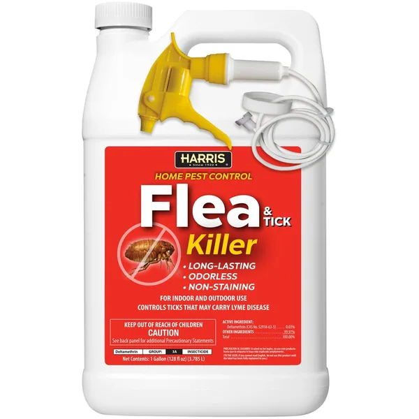 P F Harris Manufacturing Harris 1gal Flea & Tick RTU w/ Sprayer
